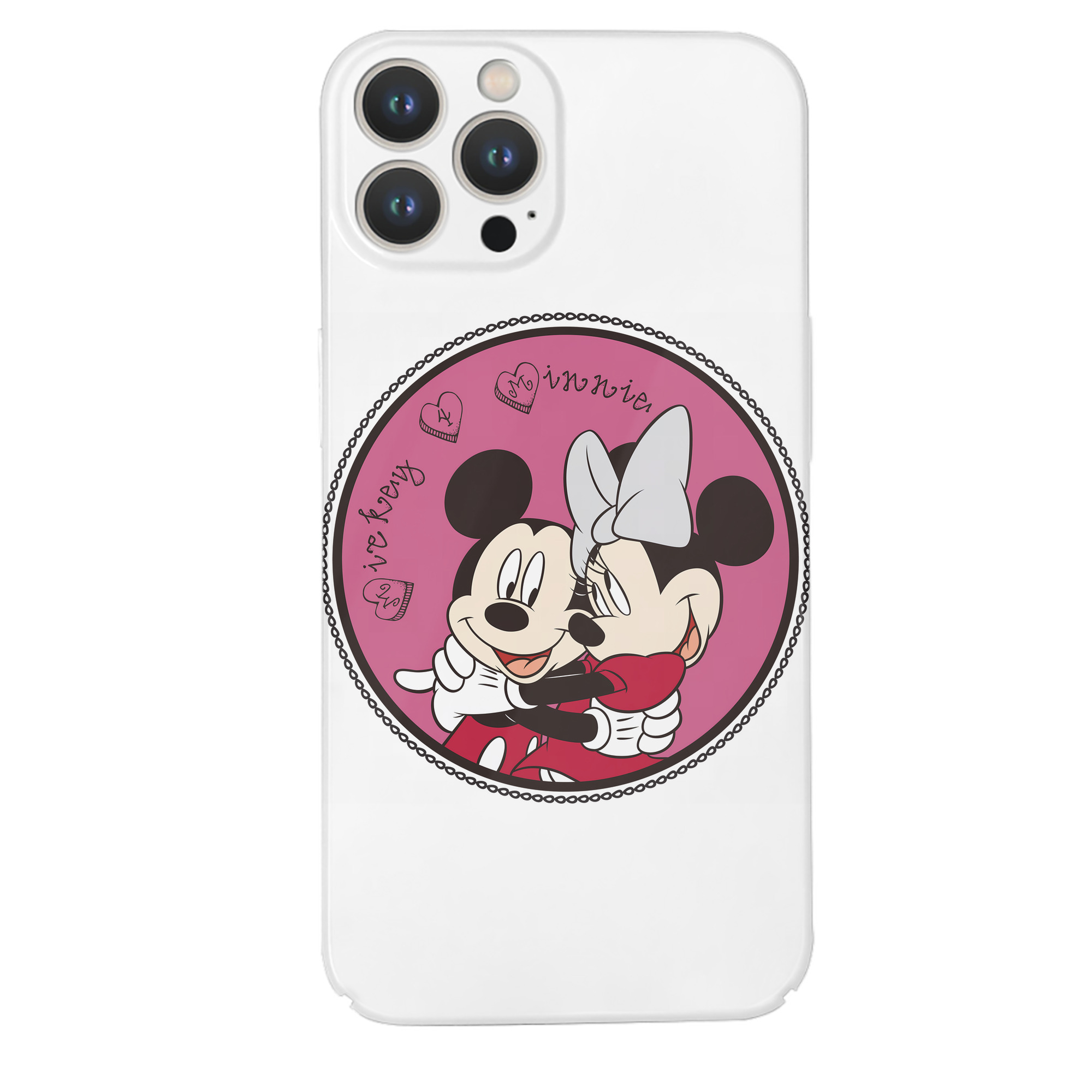 （画像用） ミッキーマウス Mickey Mouse 【iPhone 14シリーズ対応】ハードケース